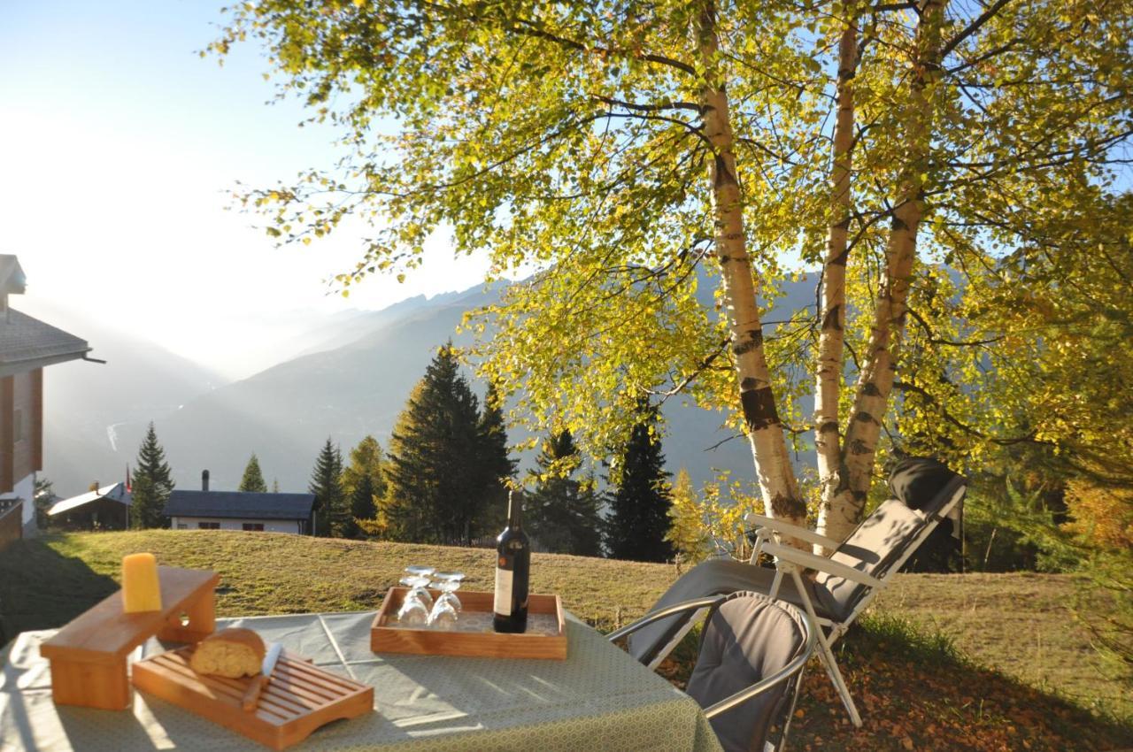 Chalet Bietschhorn Rosswald Termen Exteriör bild