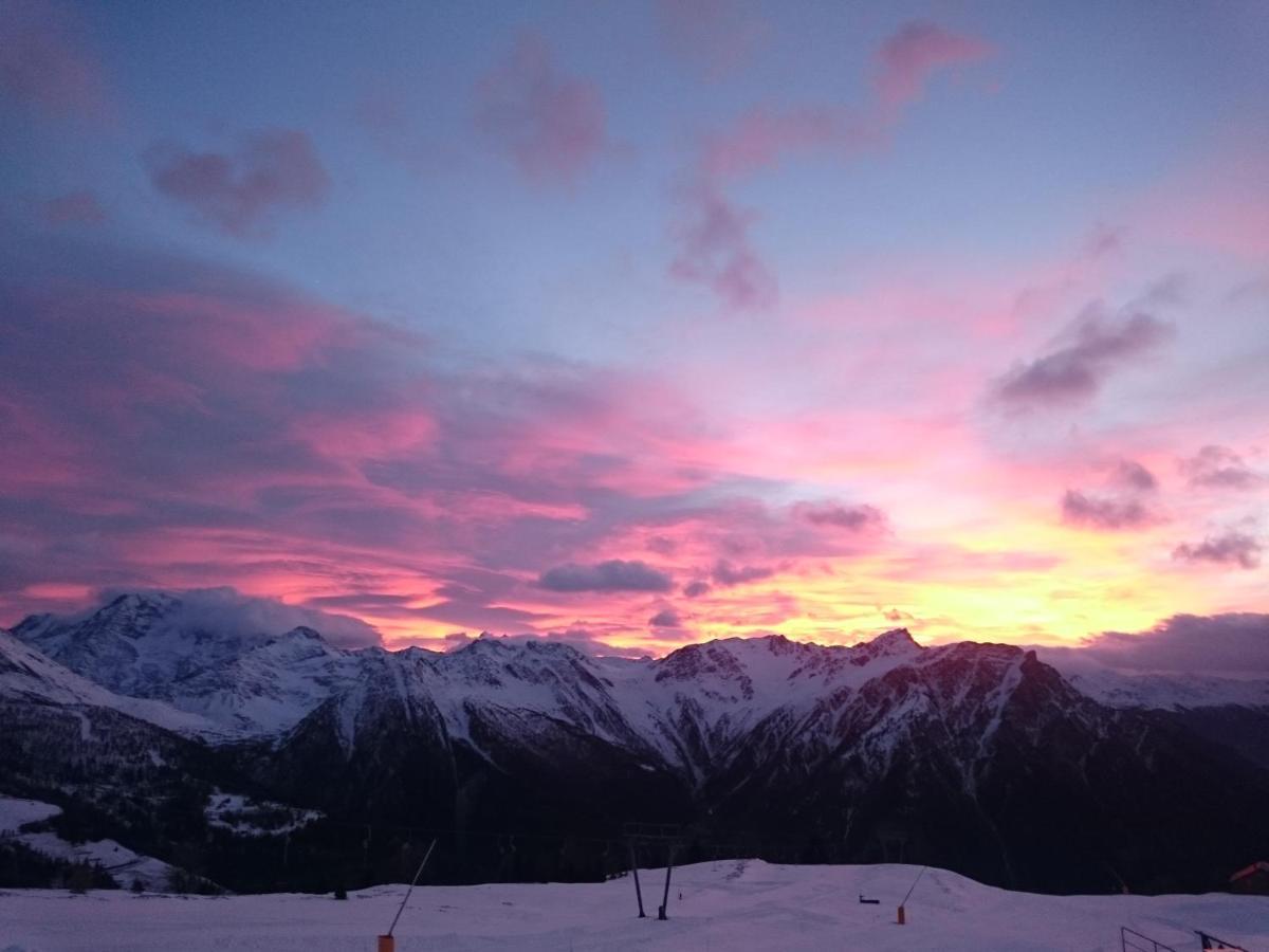 Chalet Bietschhorn Rosswald Termen Exteriör bild